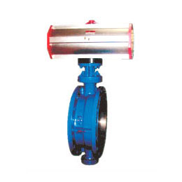 法蘭式蝸(wo)輪傳動硬(ying)密封蝶閥(fa)