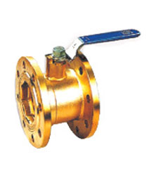 黃銅(tong)足通(tong)孔法(fa)蘭球(qiu)閥