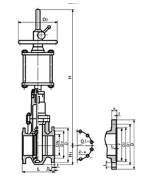 無導(dao)流孔(kong)平闆(pan)閘閥(fa)