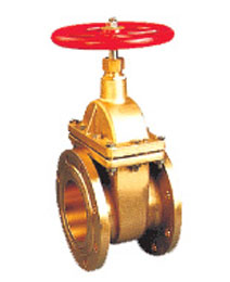 黃銅(tong)法蘭閘閥(fa)